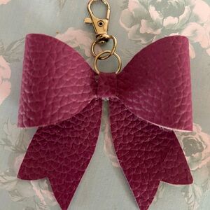 Bow keychain.